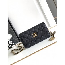 CHANEL 23b cellphone case WOC 17cm 2024 new