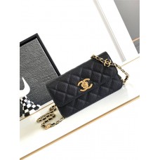 CHANEL 23b cellphone case WOC 17cm 2024 new