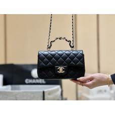 Chanel Cf mini top handle AS2431 Size 20*12*6cm