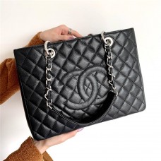 Chanel Grand Shopping Tote(GST) 50995  size 34x24x12cm