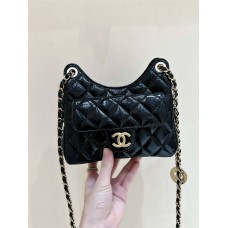 Chanel Small Hobo Bag 3710, Size 19*17*6cm