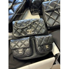 Chanel Duma backpack  Size: 18.5*18*12cm 2024 New