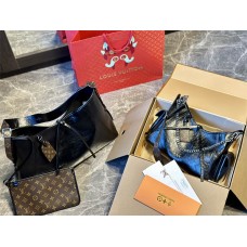 Louis Vuitton Carryall  leather 30cm 2024 New 39cm +50 USD