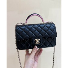 Chanel AS2431  Size 13*20*9cm cf mini handle 2024 New