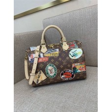 Louis Vuitton SPEEDY BANDOULIÈRE 30  M47087   size：30x21x17cm 2024 New