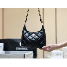 Chanel SMALL HOBO BAG AS4922 Size 22.5*19.5*8.5cm 2024 New