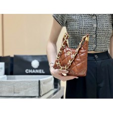 Chanel SMALL HOBO BAG AS4922 Size 22.5*19.5*8.5cm 2024 New