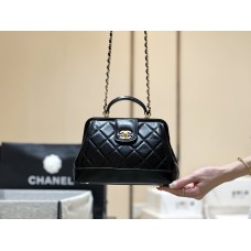 Chanel SMALL BAG WITH TOP HANDLE AS4959 Size 16*23.5*8cm 2024 New