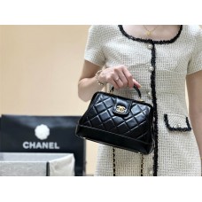 Chanel SMALL BAG WITH TOP HANDLE AS4959 Size 16*23.5*8cm 2024 New