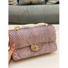 Chanel classic flap CF  AS1112  25.5cm  Phtyon Leather  2024 New