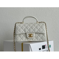 Chanel classic flap with handle 20cm 2024 New