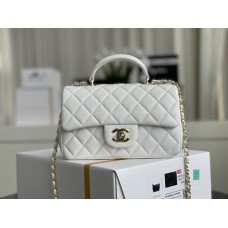 Chanel classic flap with handle 20cm 2024 New