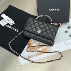 Chanel WOC with handle 19cm 2024 New