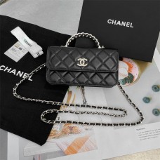 Chanel WOC with handle 17cm mini 2024 New