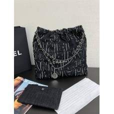 Chanel 22 bag 39cm denim  2024 New