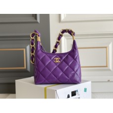 Chanel Bodin.joyeux Hobo 22.5*19.5*8.5cm 2024 New