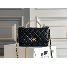 Chanel WOC with handle 19cm 2024 New