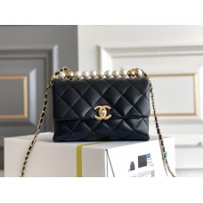 Chanel flap bag pearl 13*19*7cm 2024 New