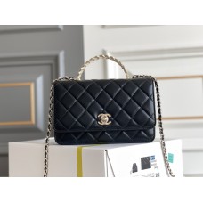 Chanel WOC with handle 19cm 2024 New