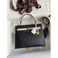 Hermes Kelly 25cm goat leather 2024 New