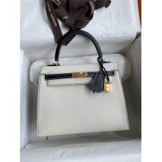 Hermes Kelly 25cm goat leather 2024 New