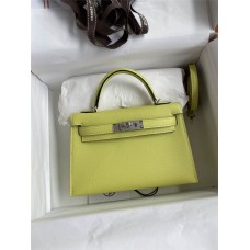 Hermes mini kelly 2  goat leather 19cm 2024 New