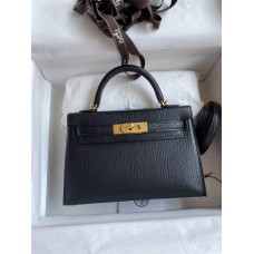 Hermes mini kelly 2  goat leather 19cm 2024 New