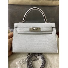 Hermes mini kelly 2  goat leather 19cm 2024 New