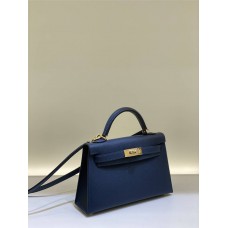 Hermes  Mini Kelly 2 19cm  epsom 2024 New