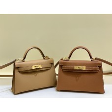 Hermes  Mini Kelly 2 19cm  epsom 2024 New