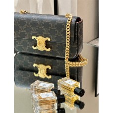 Celine  triomphe 199273   197992    size: 20.5*10.5*4cm 2025 New