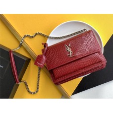 YSL SAINT LAURENT SUNSET BAG 442906 size: 22×16×8cm 2025 New