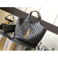 YSL SAINT LAURENT ICARE tote size:    38（58）*43*8cm 2025 New