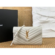 YSL SAINT LAURENT WOC 377828 size: 22.5x14x4cm 2025 New