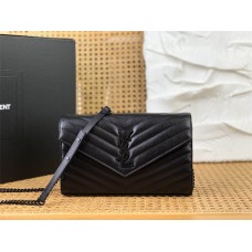 YSL SAINT LAURENT WOC 377828 size: 22.5x14x4cm 2025 New