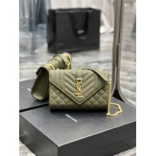 YSL SAINT LAURENT Envelope 526286 size: 21x13x6cm 2025 New