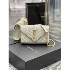 YSL SAINT LAURENT Envelope 526286 size: 21x13x6cm 2025 New