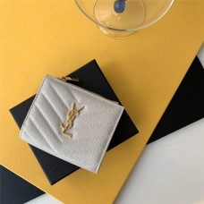 YSL SAINT LAURENT SLP wallet 517045  size: 10*8*2cm 2025 New