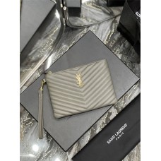 YSL SAINT LAURENT pouch 379039 size: 24×17.5×1.5cm 2025 New