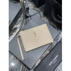 YSL SAINT LAURENT pouch 379039 size: 24×17.5×1.5cm 2025 New