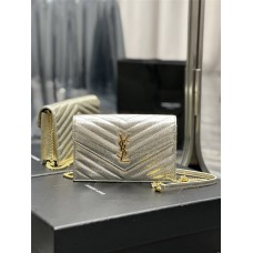 YSL SAINT LAURENT WOC 19cm 393953 19x11.5x4cm 2025 New