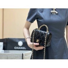 Chanel 24B Mini Flap Bag with Top Handle AS5032  Size: 14*19*8.5cm 2025 New