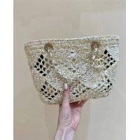 Chanel Small Tote Raffia AS4714  Size 24.5*32*10cm 2025 New