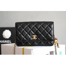 Chanel WOC with gold ball 19.2cm 2025 new 