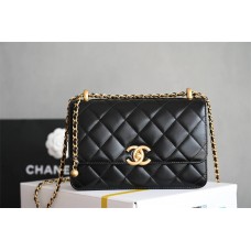 Chanel Classic Flap 14.5x22x8cm gold ball 2025 new 