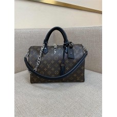 Louis Vuitton SPEEDY SOFT 30 DARK M12243 size：30x21x17cm 2025 new 