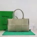 BV  SLIP Tote Large 36 Lambskin Light Green 36x24x12cm​3​ Full Leather