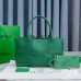 BV  SLIP Tote Large 36 Lambskin Dark Green 36x24x12cm​4​ Full Leather