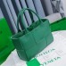 BV  SLIP Tote Large 36 Lambskin Dark Green 36x24x12cm​4​ Full Leather