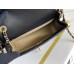 Chanel Classic Flap bag 23C 20 Gold Ball, Black with gold hardware, lambskin, Hass Factory leather, yellow interior, 20x13x7cm.